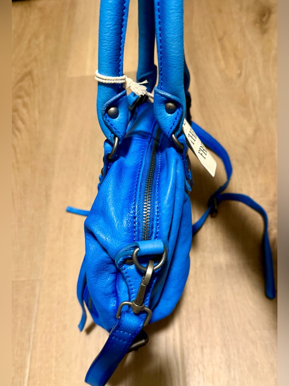 Free People baby Emerson in sapphire blue - Picture 5 of 9
